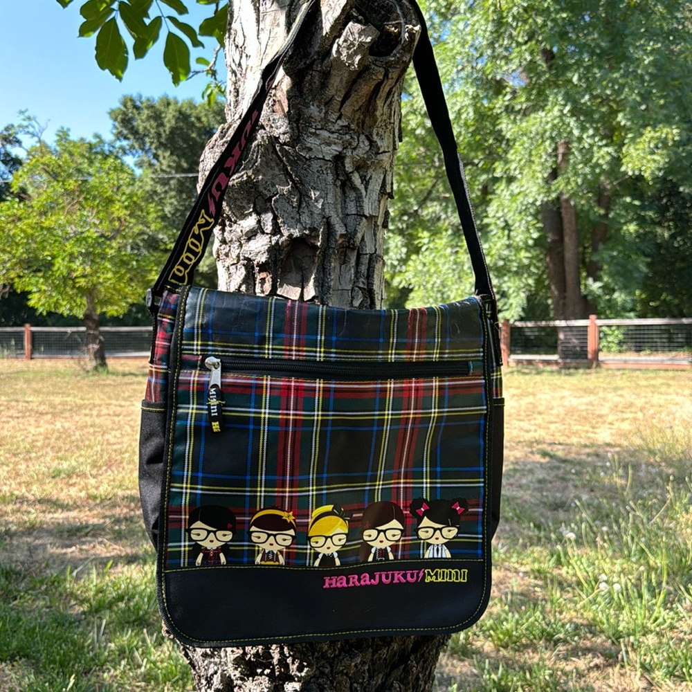 Harajuku Mini Plaid Satchel Bag